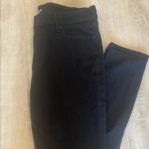 Express black jean leggings